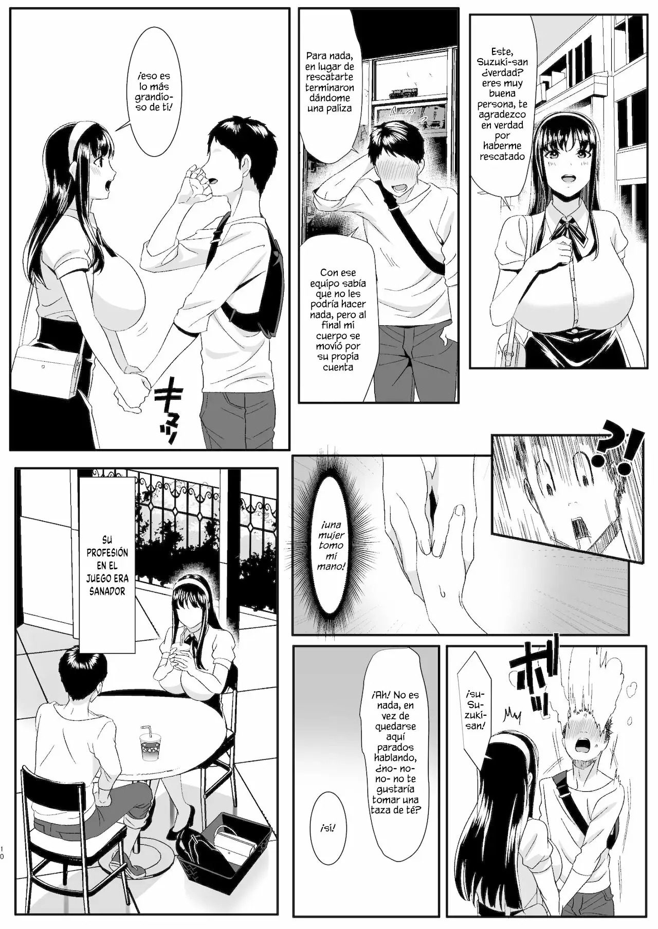 Online Game de Deatta Kanojo ga Tsuyo Player ni Netorareru Hanashi | La historia de mi novia que conoci en un juego en linea me engaño con un poderoso jugador page 10 full