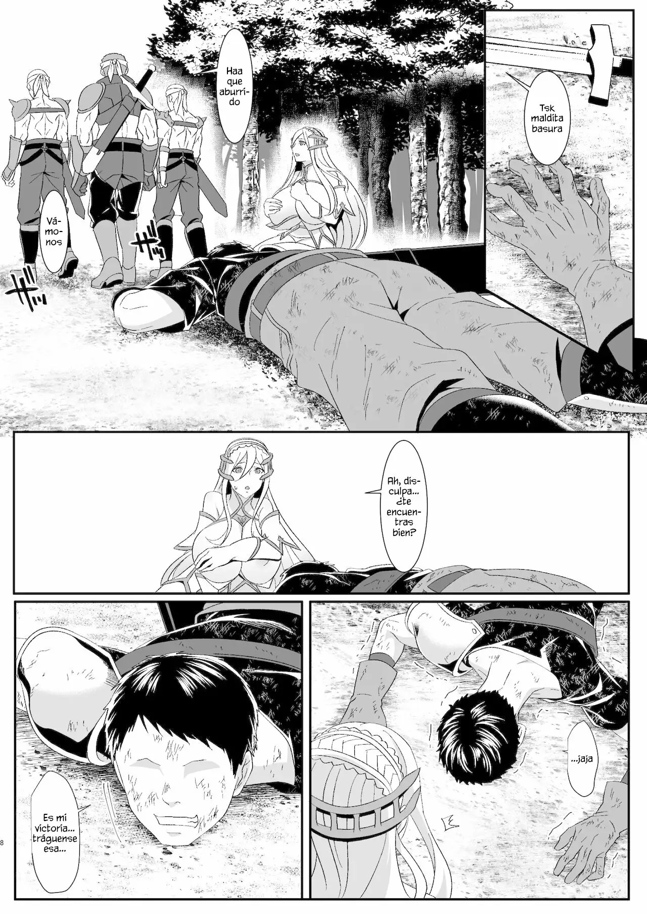 Online Game de Deatta Kanojo ga Tsuyo Player ni Netorareru Hanashi | La historia de mi novia que conoci en un juego en linea me engaño con un poderoso jugador page 8 full