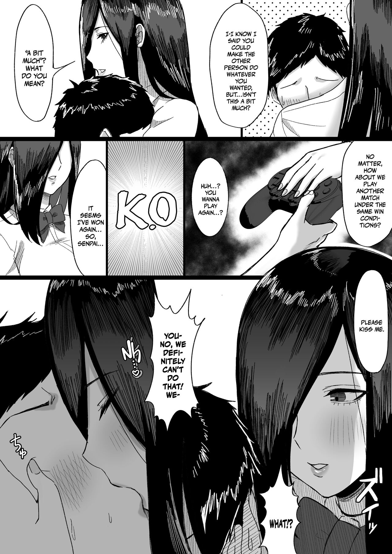 Choushin Cool-kei Kouhai ni Seiteki ni Semarareru Hanashi | Pressed For Sex By My Tall Aloof Kouhai page 7 full