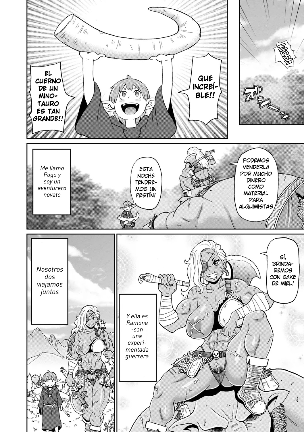 Rekisen no Onna Senshi to Boku no Tabi 03| Mi viaje con una guerrera veterana - Cap.3 page 2 full