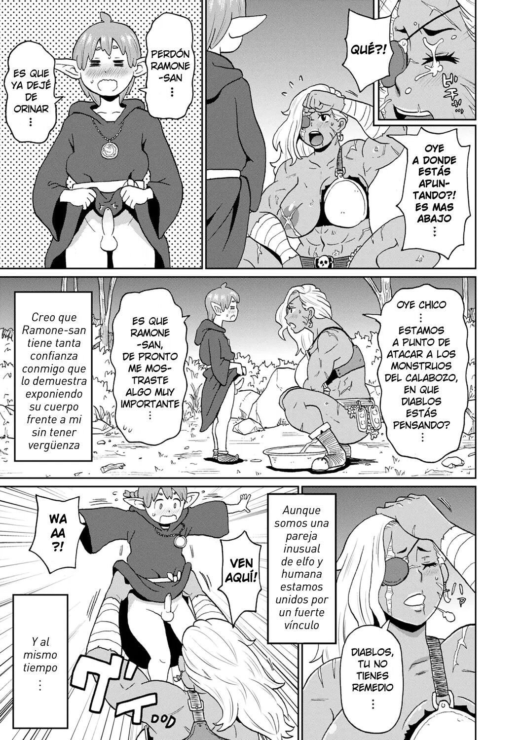 Rekisen no Onna Senshi to Boku no Tabi 03| Mi viaje con una guerrera veterana - Cap.3 page 7 full