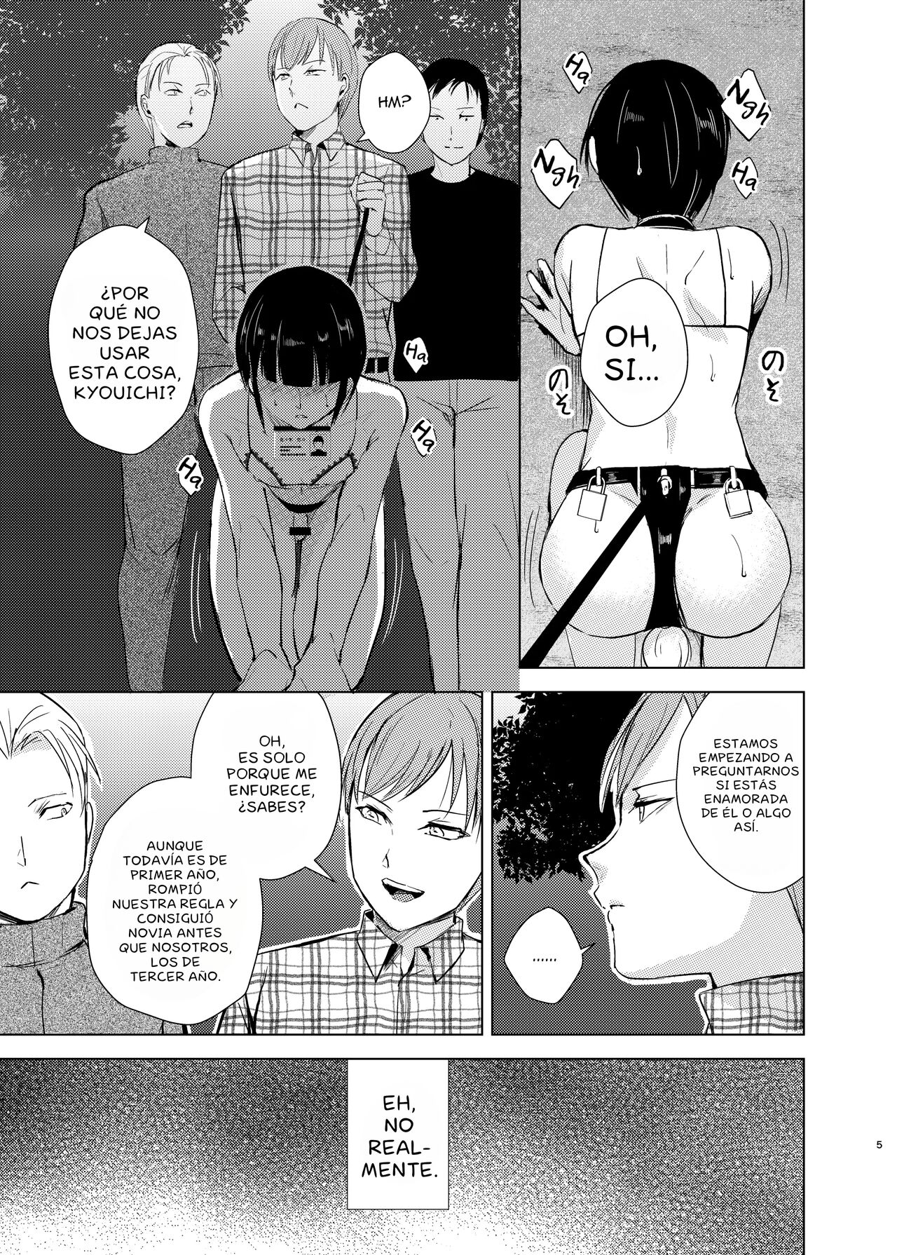 Kyuudou Danshi 3 Hentai Choukyou Bukatsu no Senpai-tachi ni Yoru no Kouen de Yagairode Choukyou saremashita page 7 full
