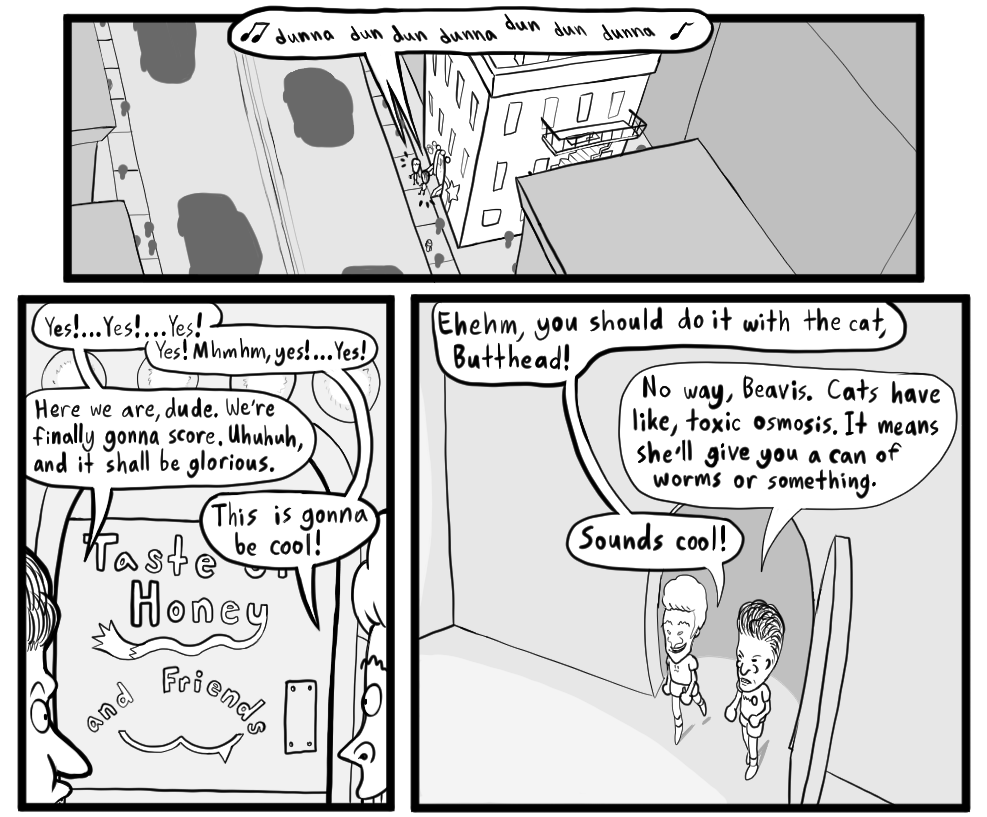 Beavis Scores page 8 full