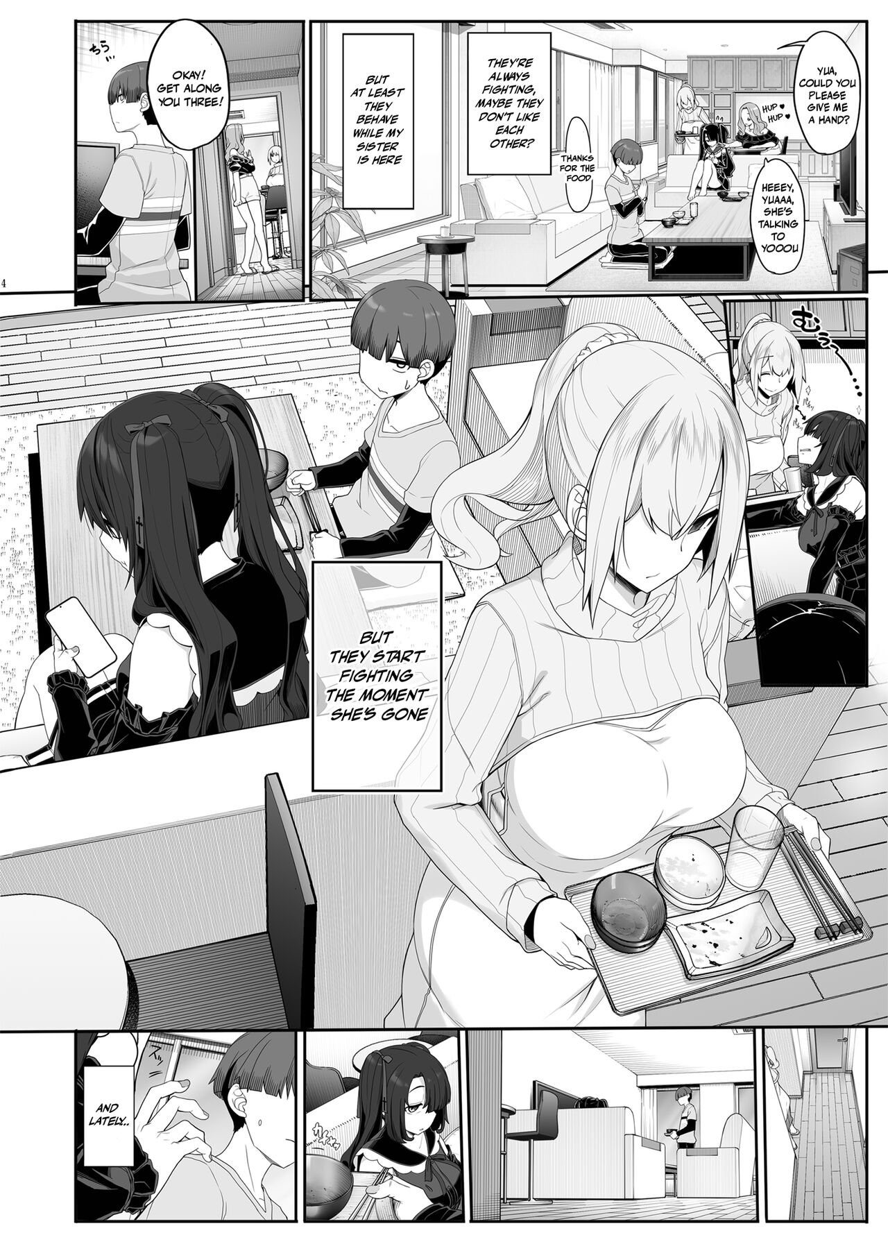 Wake Ari Josei wa Yoru no Ecchi de Shirokuro Tsuketai | A Flawed Pair of Girls Want To Settle Things Through A Night Of Sex page 3 full