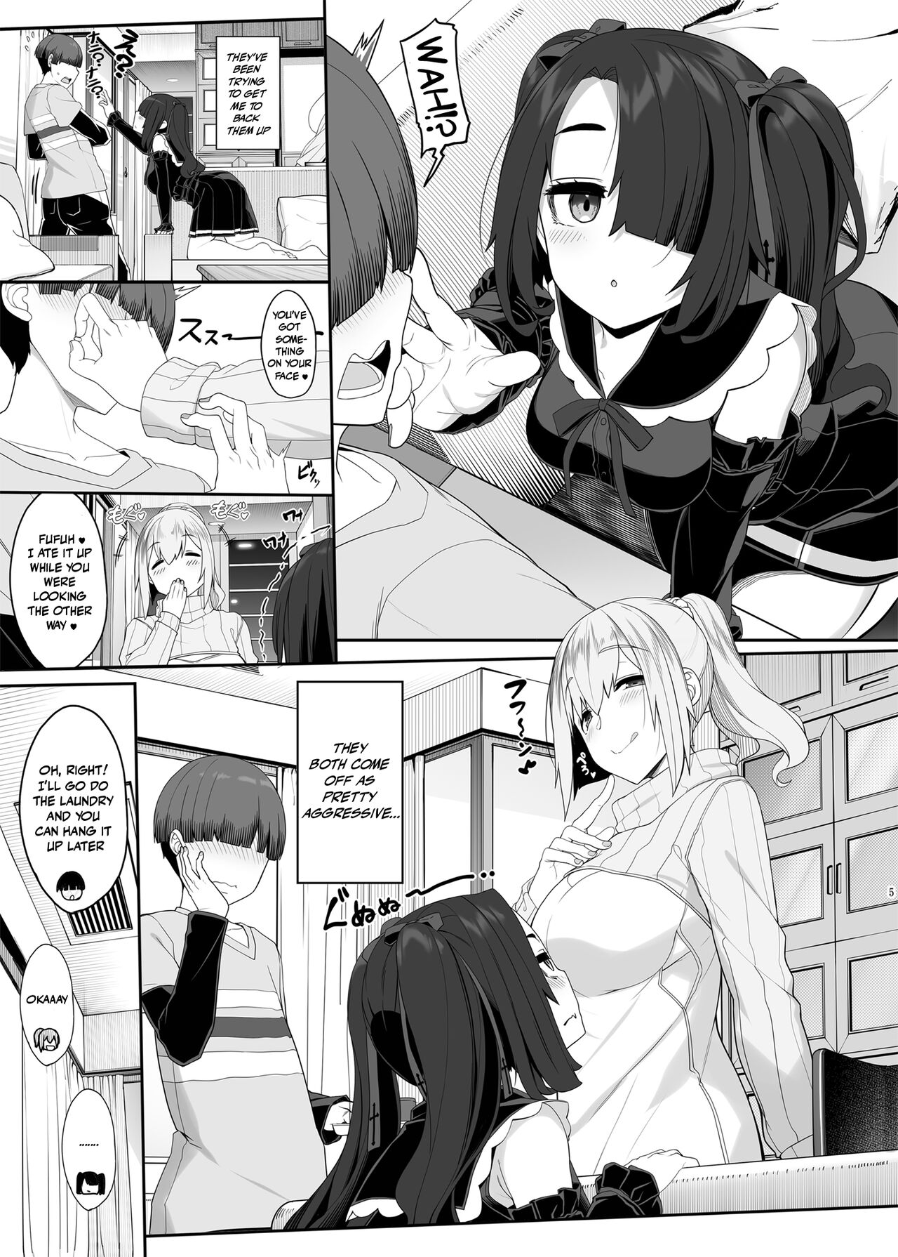 Wake Ari Josei wa Yoru no Ecchi de Shirokuro Tsuketai | A Flawed Pair of Girls Want To Settle Things Through A Night Of Sex page 4 full