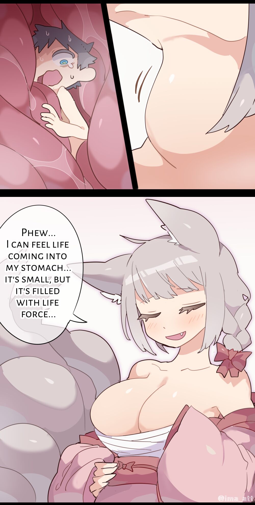 Giant Fox Girl VORE page 3 full