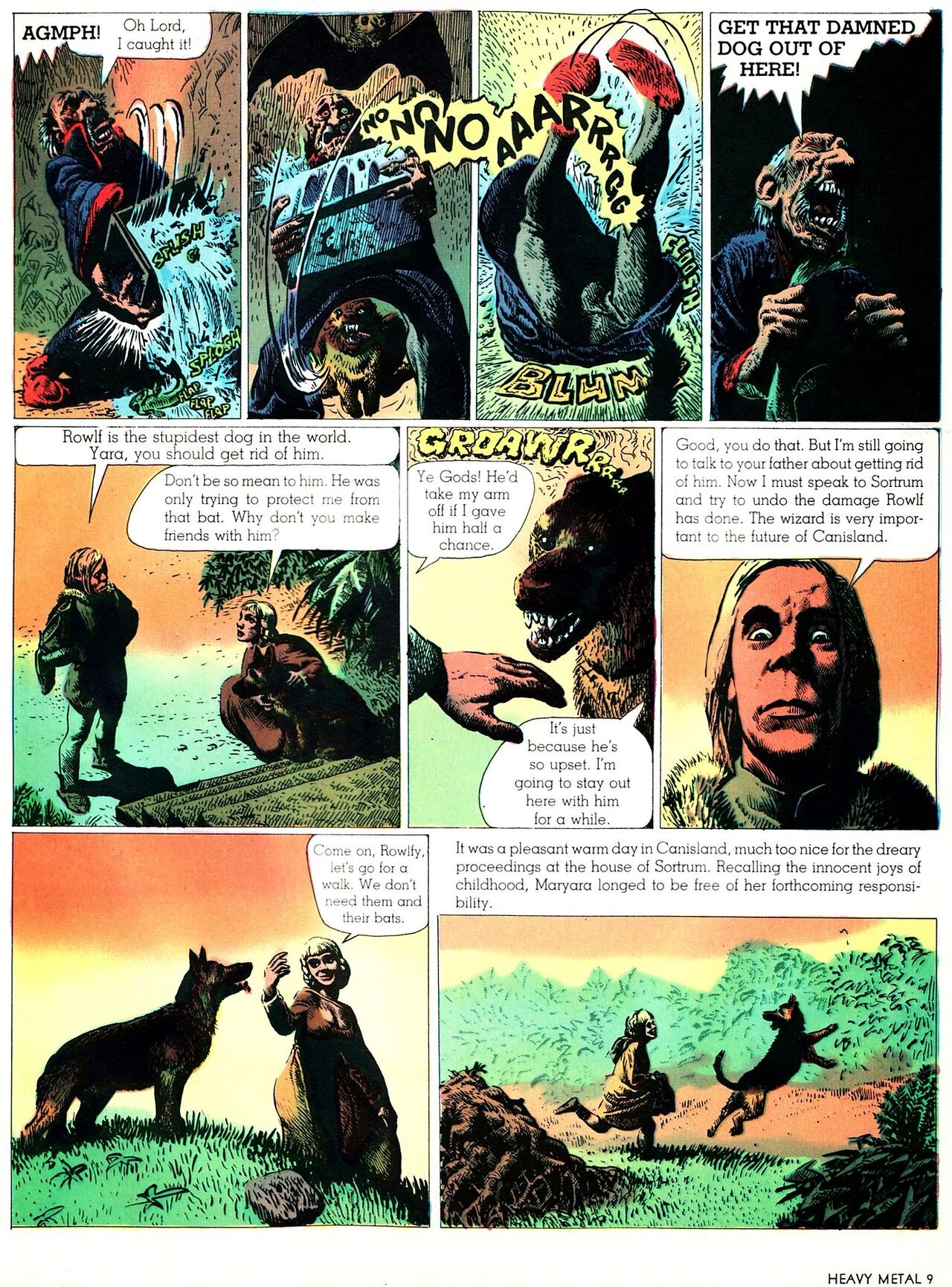 Rowlf   - Richard Corben page 6 full