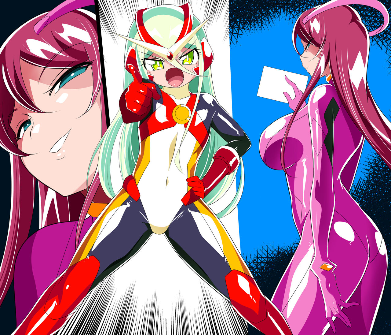 Dive Senshi Techman! page 8 full