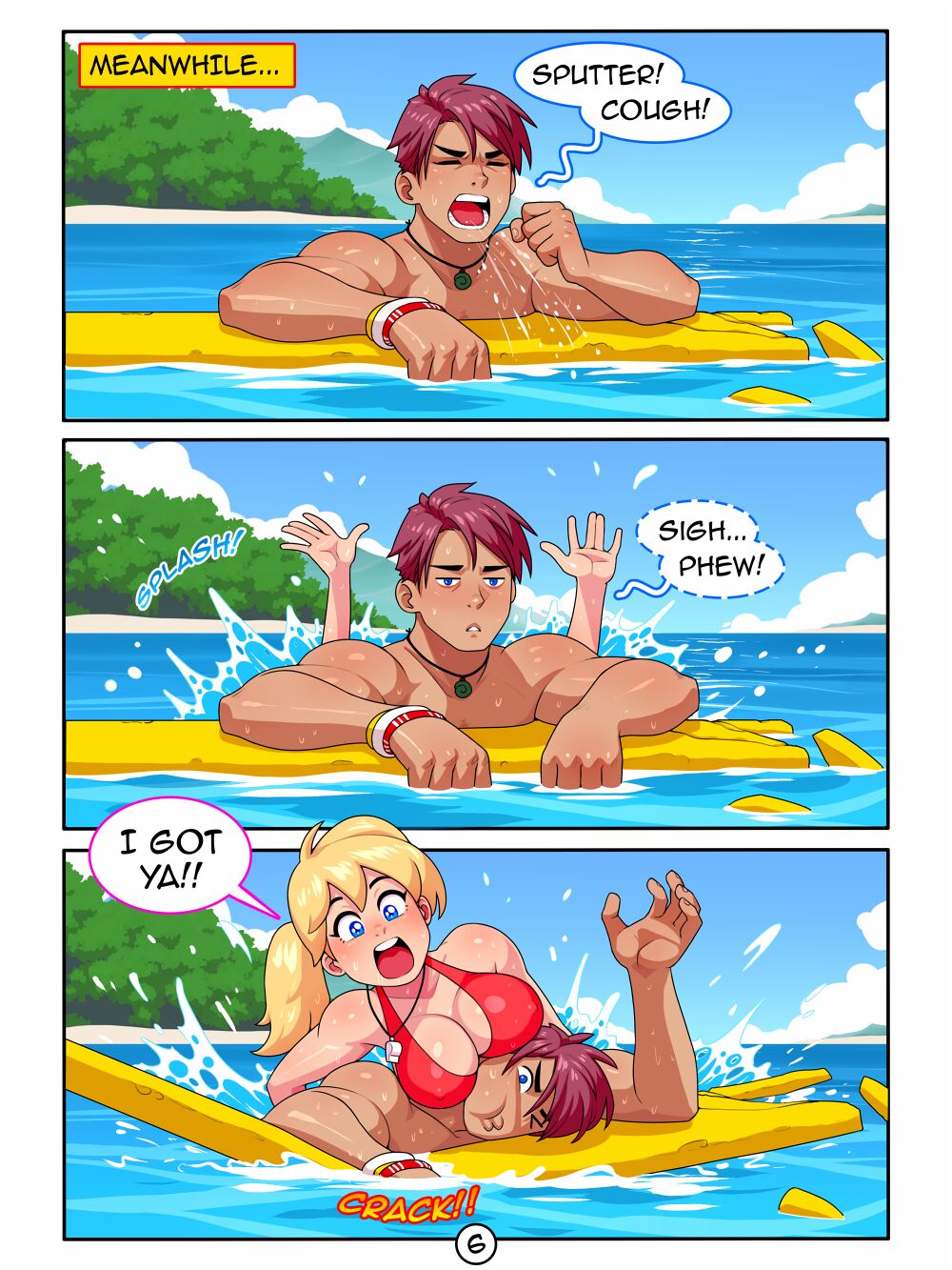 Wendy the Summertime Lifeguard page 6 full