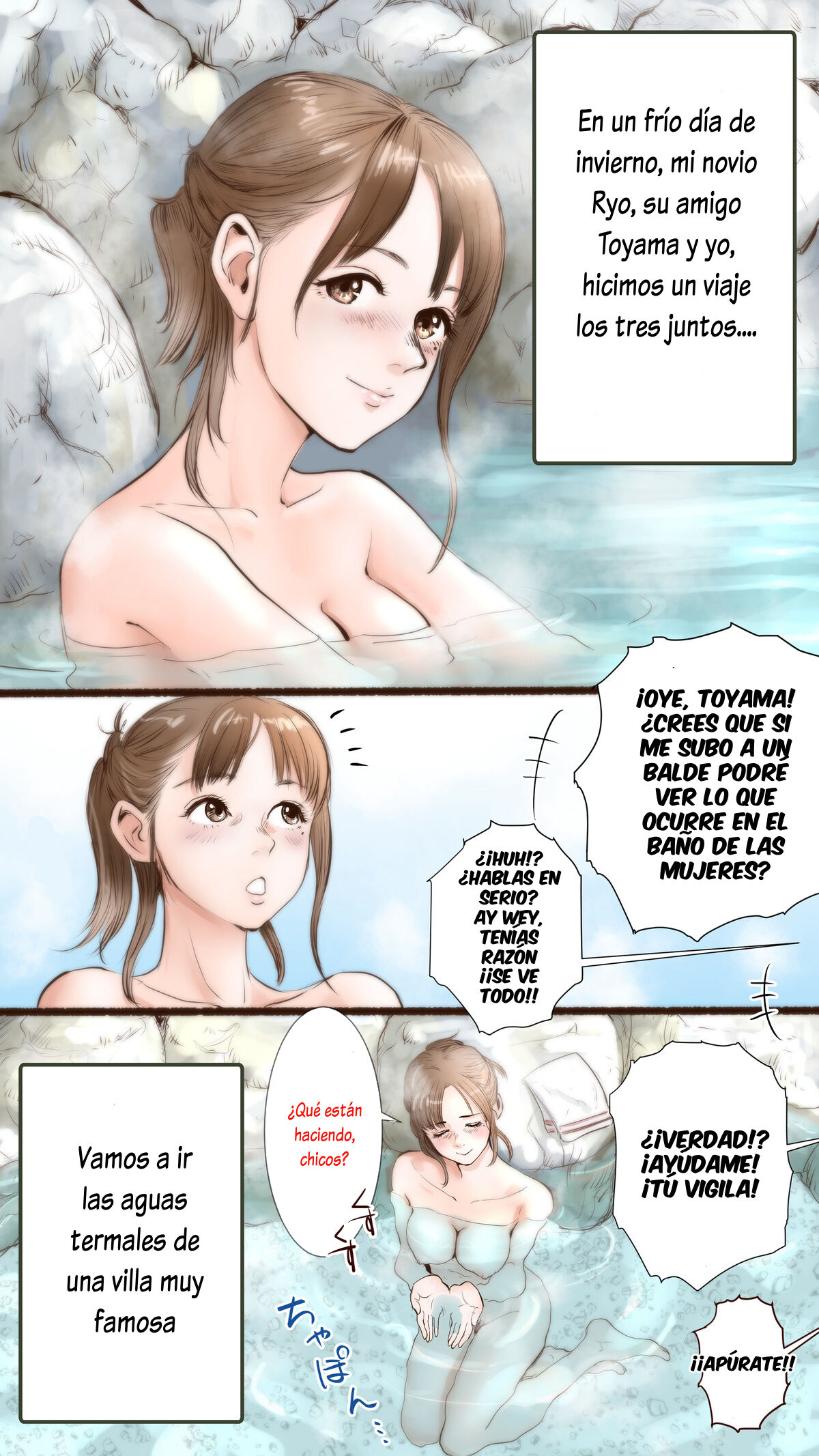 Onsen ryokan nite | Story of Hot Spring Hotel page 1 full