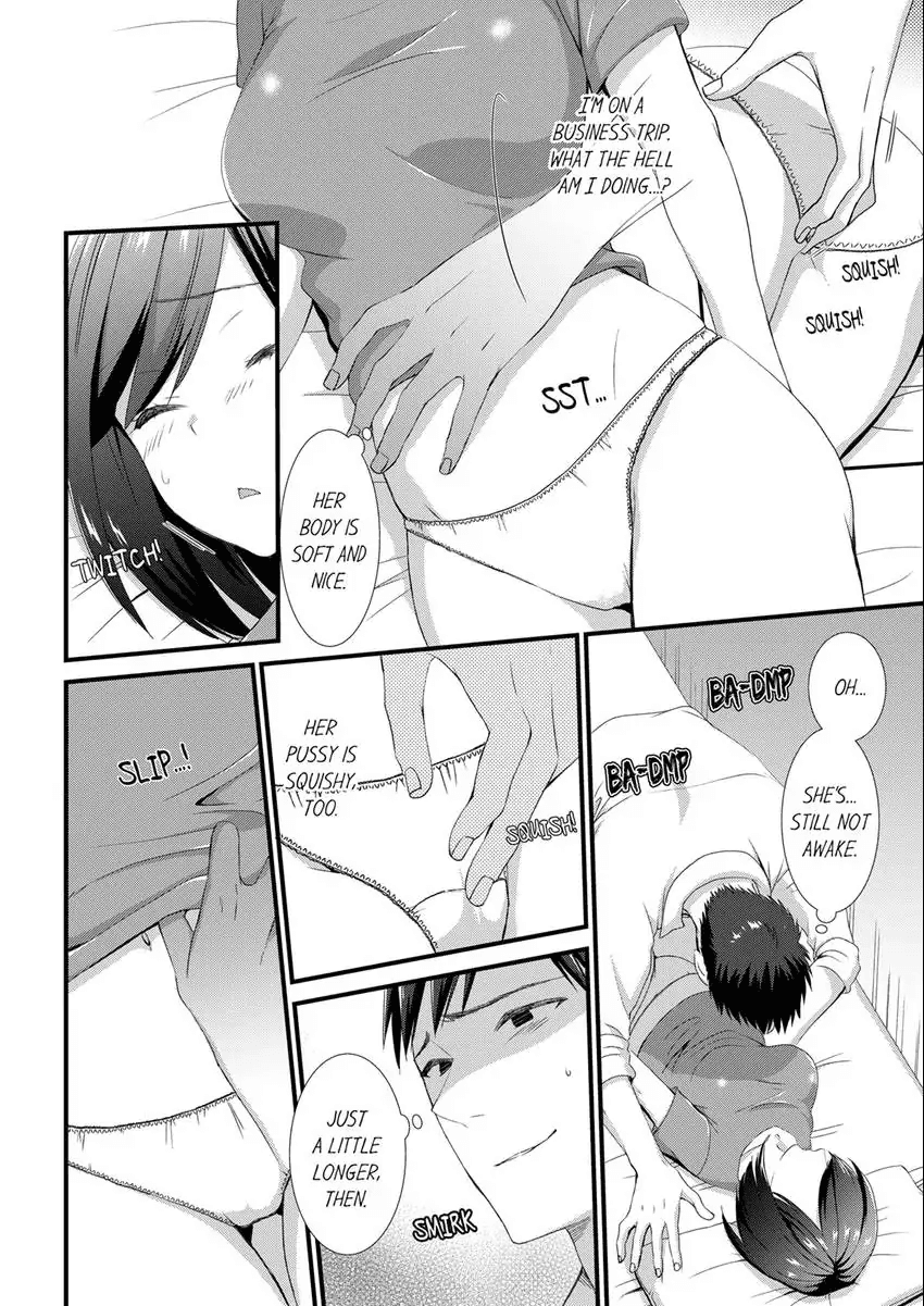 Yada, Capsule Hotel de Chikan!? "Heya, Machigaeta no Omaedaro?" 1-3 | No Way, a Molester at a Capsule Hotel!? “You’re the One Who Entered the Wrong Room, Right?” 1-3 page 7 full
