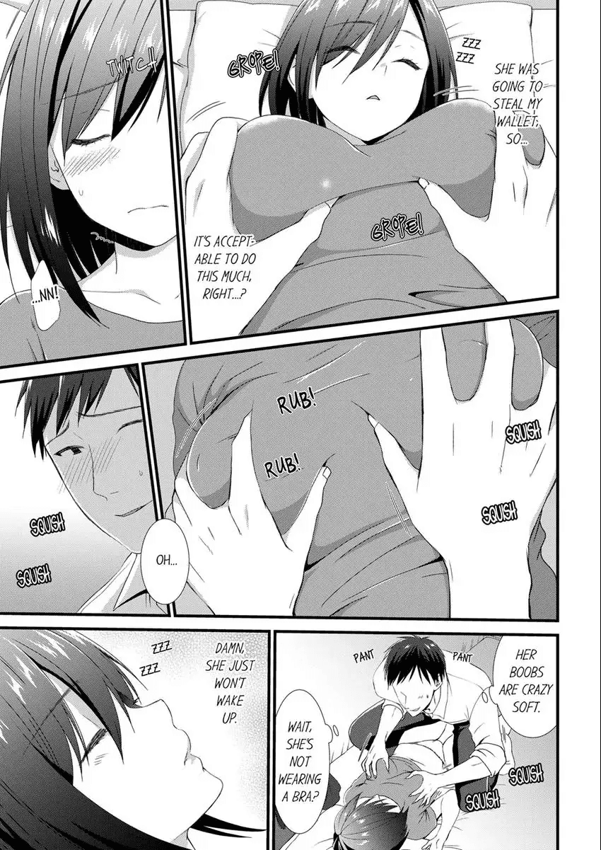 Yada, Capsule Hotel de Chikan!? "Heya, Machigaeta no Omaedaro?" 1-3 | No Way, a Molester at a Capsule Hotel!? “You’re the One Who Entered the Wrong Room, Right?” 1-3 page 8 full