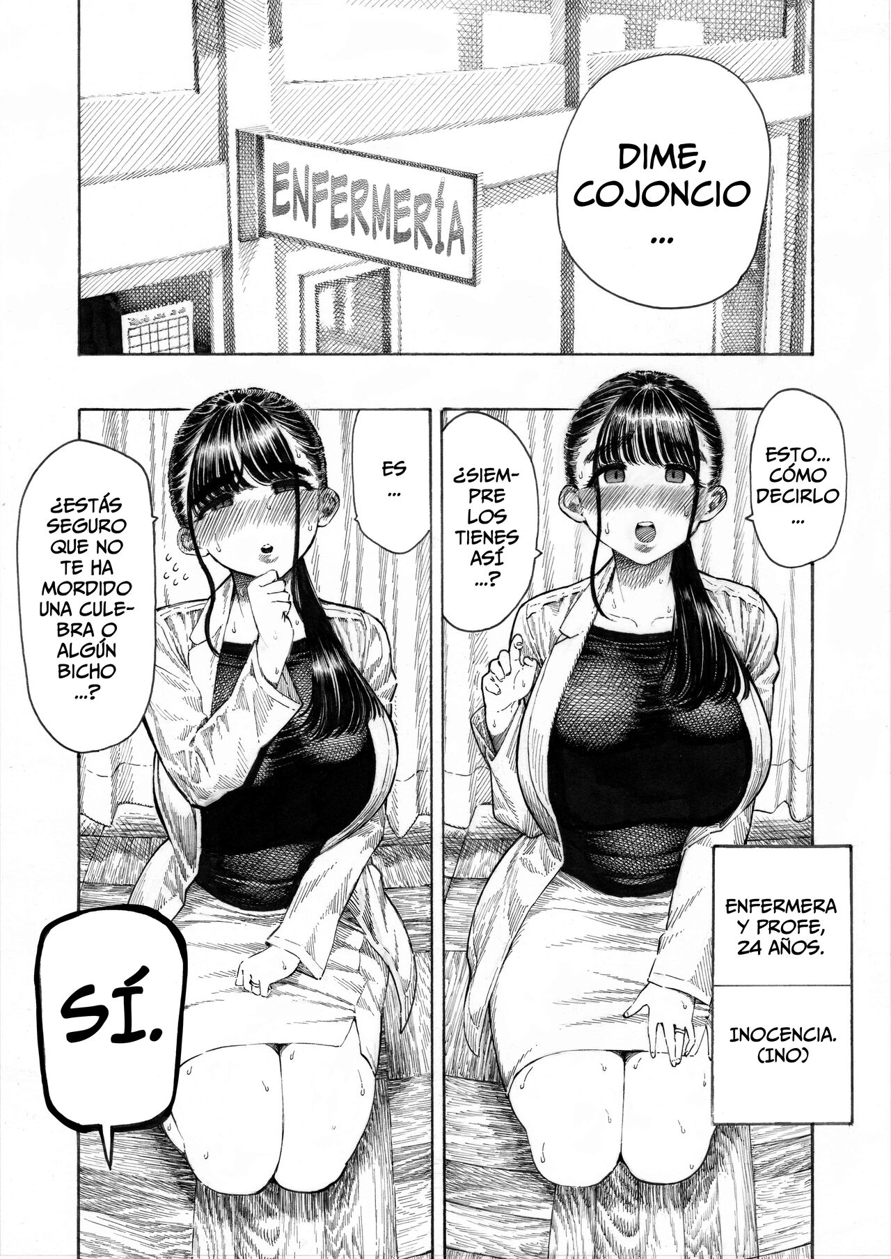 Una Historia de Tres Pares de Cojonazos - Sekaiichi Kintama ga Dekai Koukousei no Hanashi page 3 full