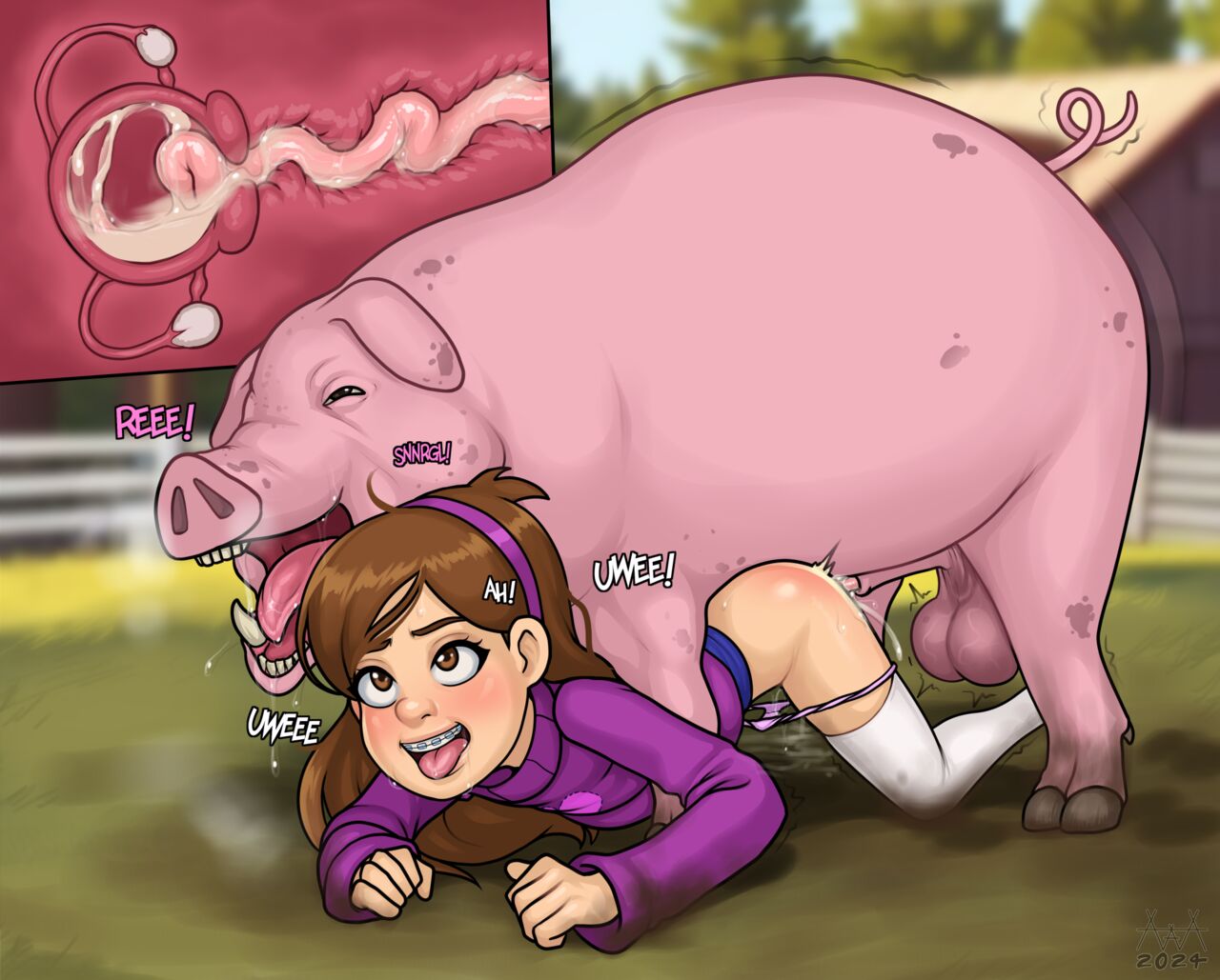 Mabel Pig Lover page 2 full