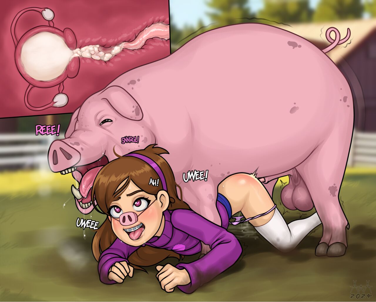 Mabel Pig Lover page 6 full