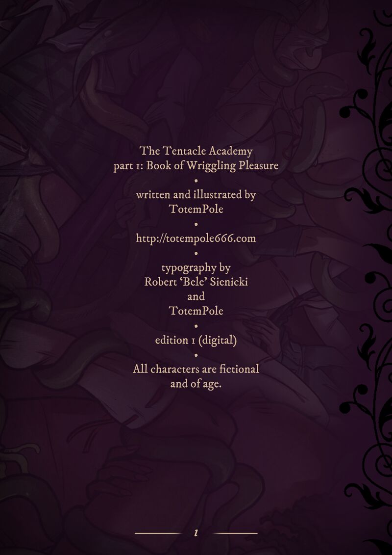 The Tentacle Academy - Part 1 Book of Wriggling Pleasure page 2 full