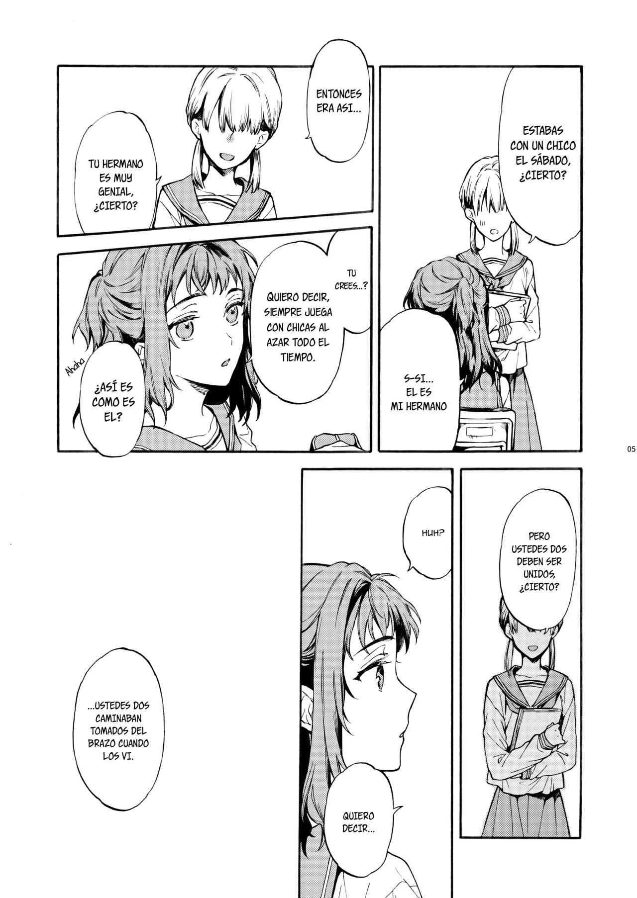 Kono Hito Kareshi ja Arimasen!!  ~Shinomura Kyoudai no Jijou~ | Este chico no es my novio!! ~La situacion de los hermanos~ Shinomura page 4 full