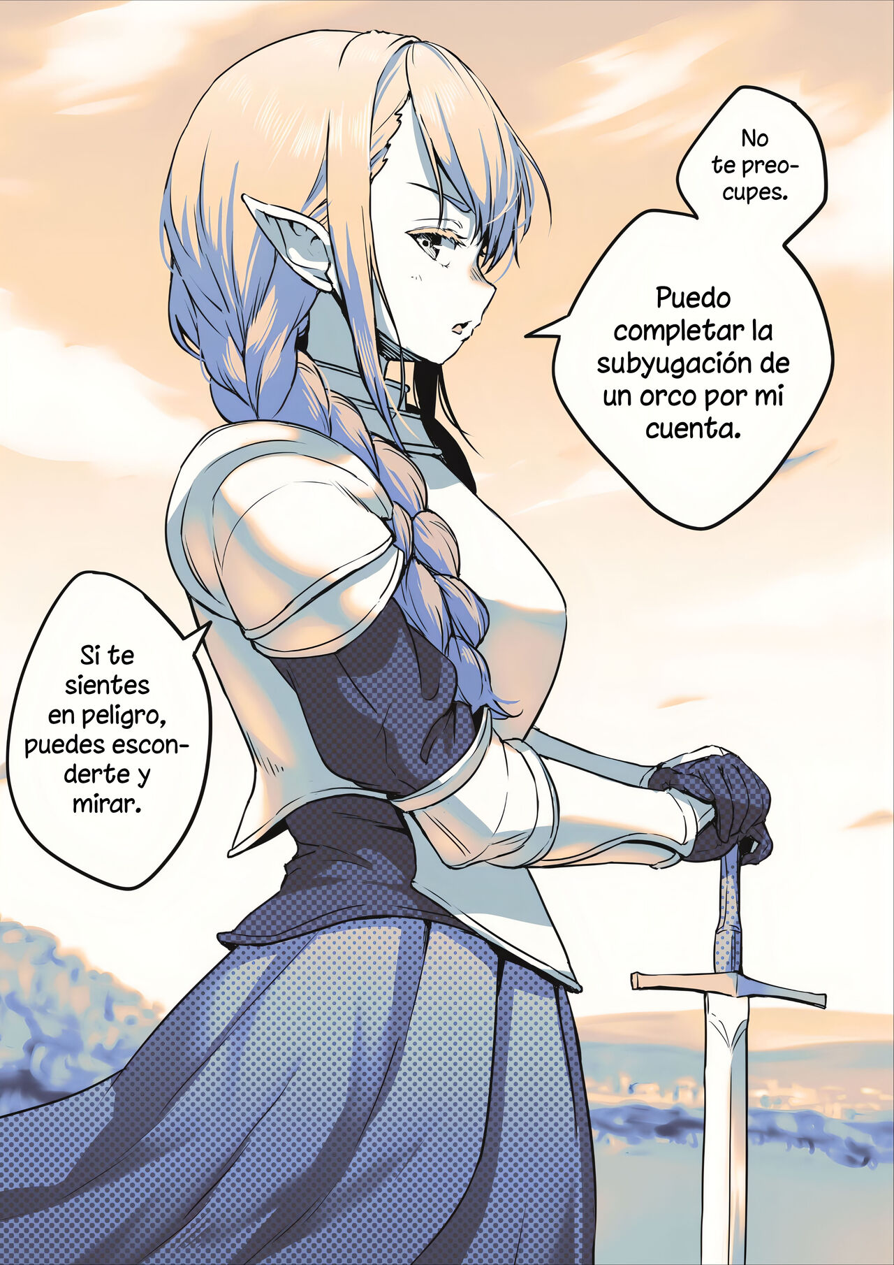Orc Toubatsu de Daipoka Kamashita Futanari Kishi-chan no Matsuro page 1 full