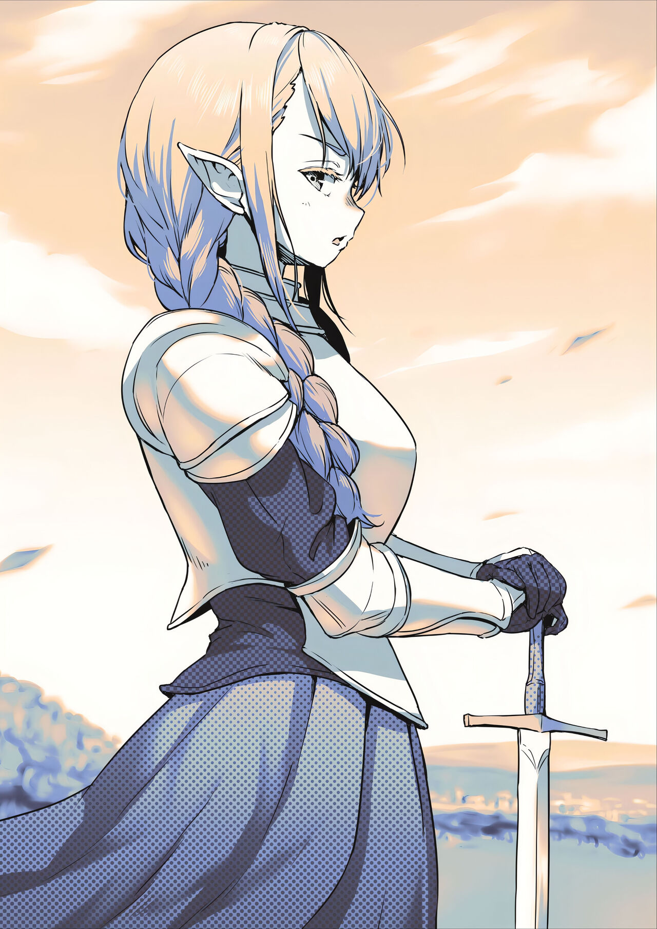 Orc Toubatsu de Daipoka Kamashita Futanari Kishi-chan no Matsuro page 3 full