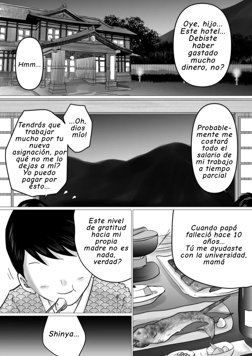 Jukubo to Futari de, Onsen Ryokou. ~Oyakoukou Suru Tsumori ga, Kaa-san no Karada ga Ero Sugita node...~ page 2 full