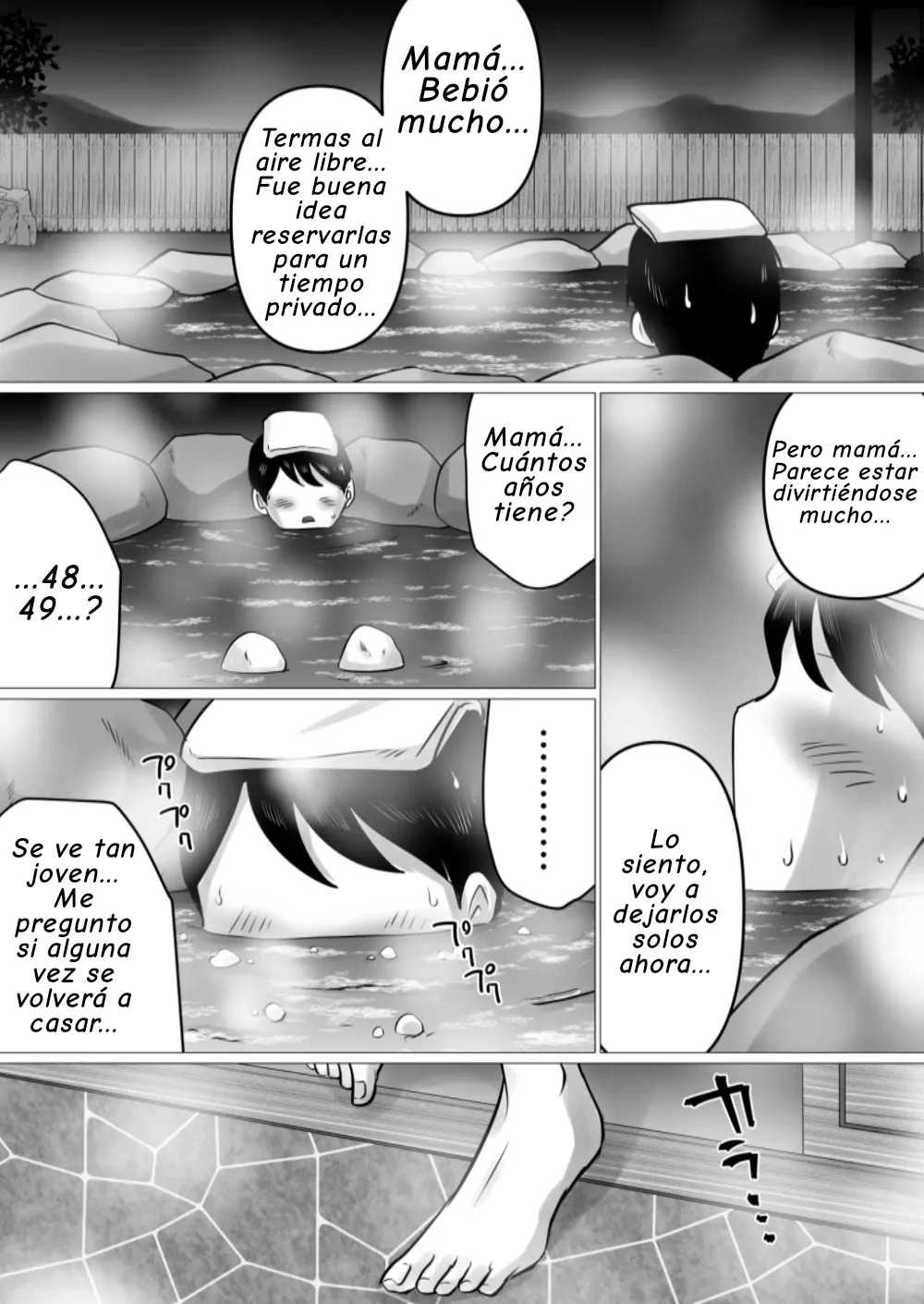 Jukubo to Futari de, Onsen Ryokou. ~Oyakoukou Suru Tsumori ga, Kaa-san no Karada ga Ero Sugita node...~ page 4 full