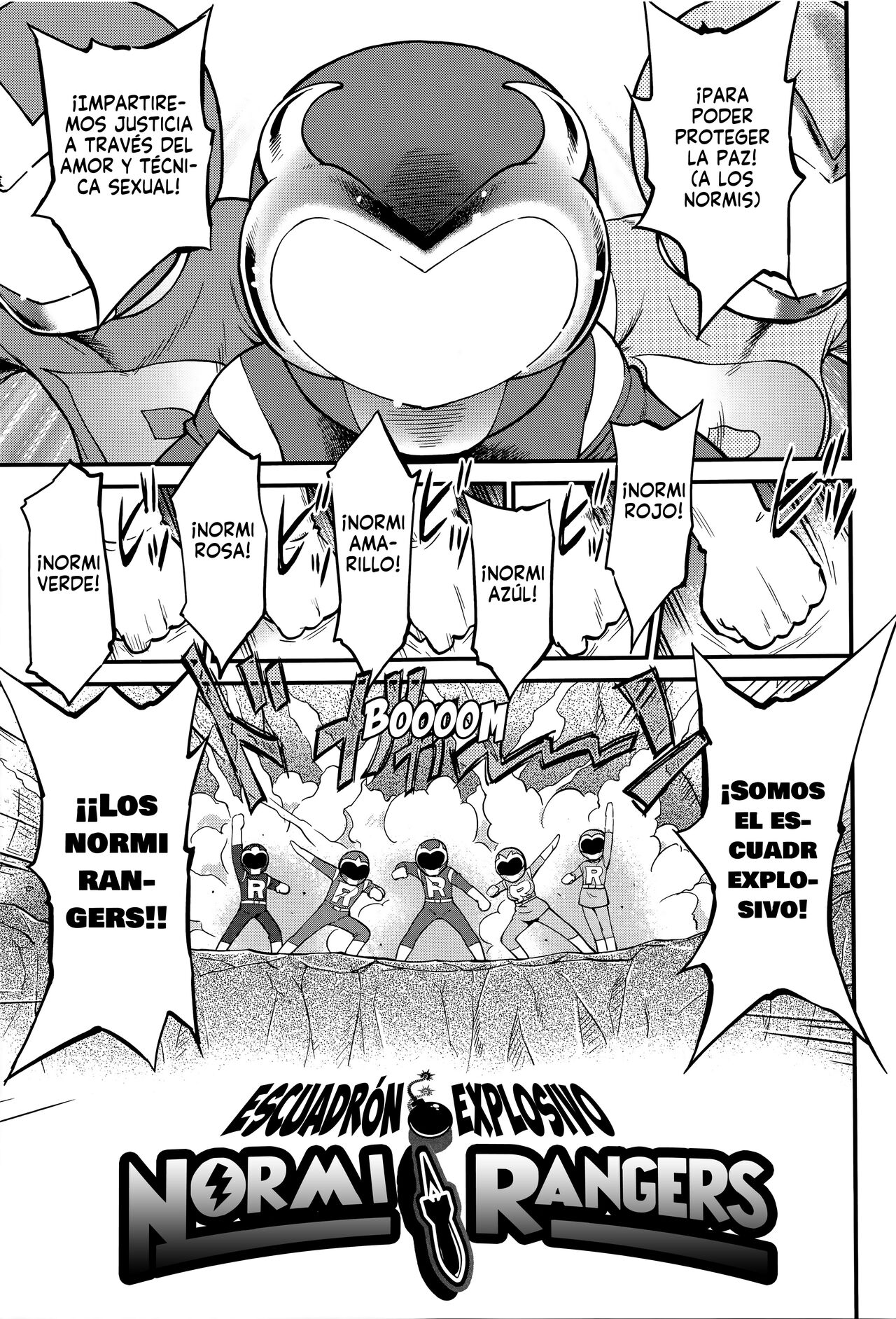 Bakuhatsu Sentai Riajuuger | Escuadrón Explosivo ~ Normi Rangers page 3 full