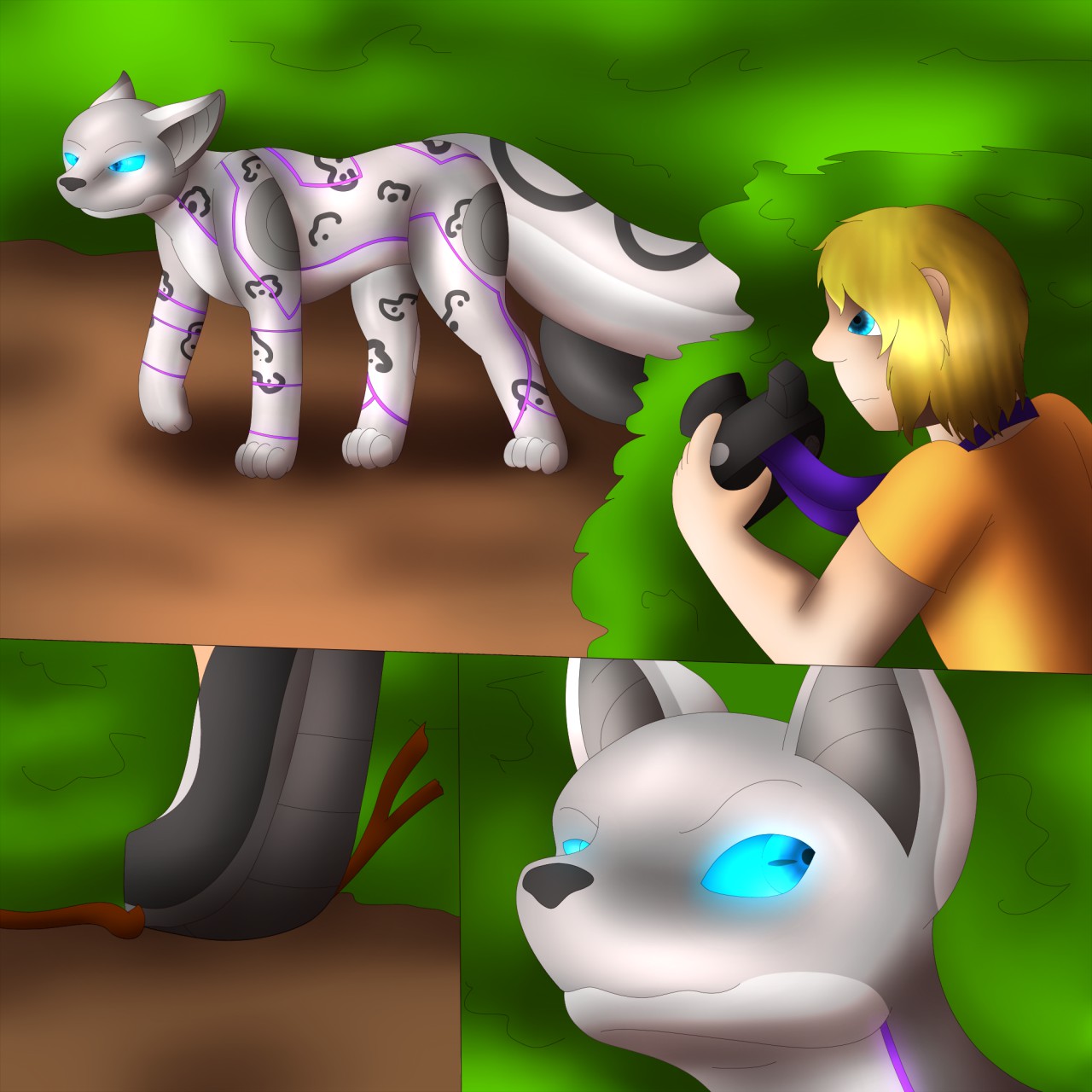 Feline Encounter page 1 full