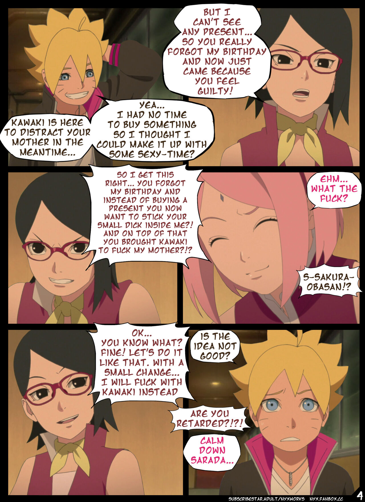 The Forgotten Birthday page 5 full