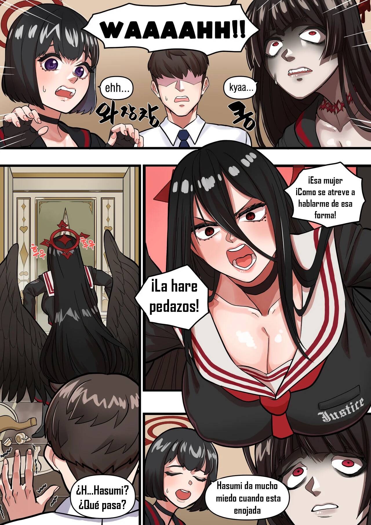 Hasumi enfurecida! page 1 full