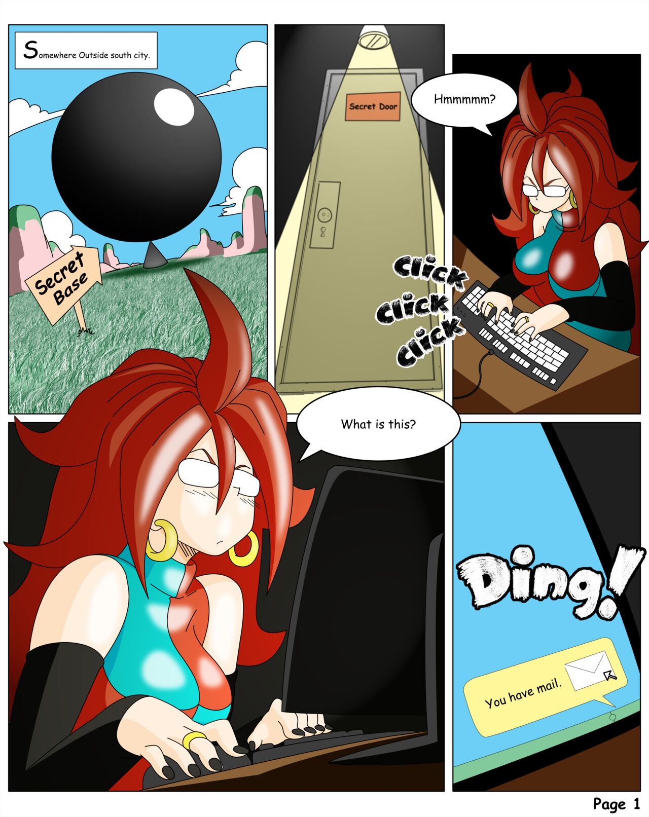 Dragon Ball Yamete: Android 21 Saga page 3 full