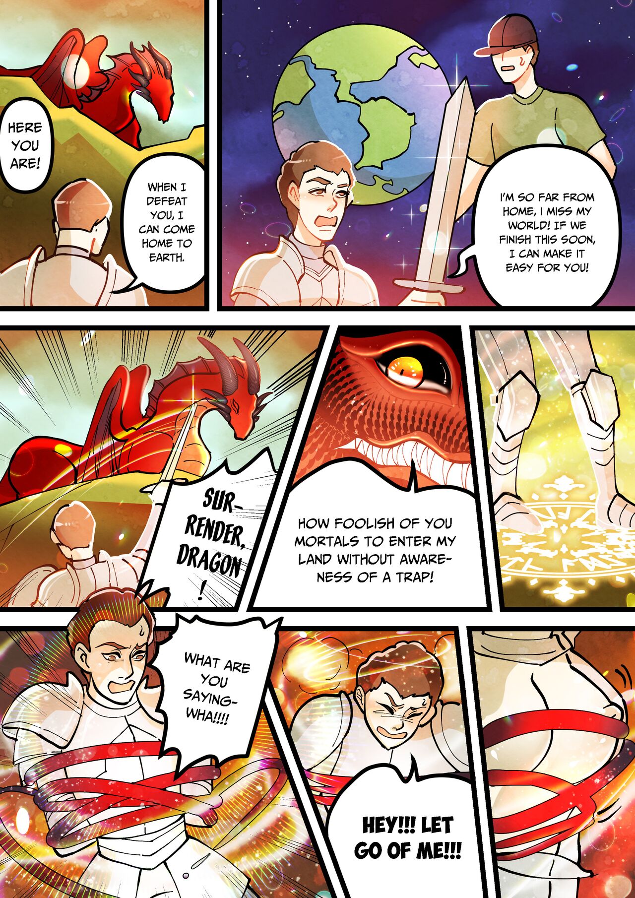 A Knight Story page 6 full