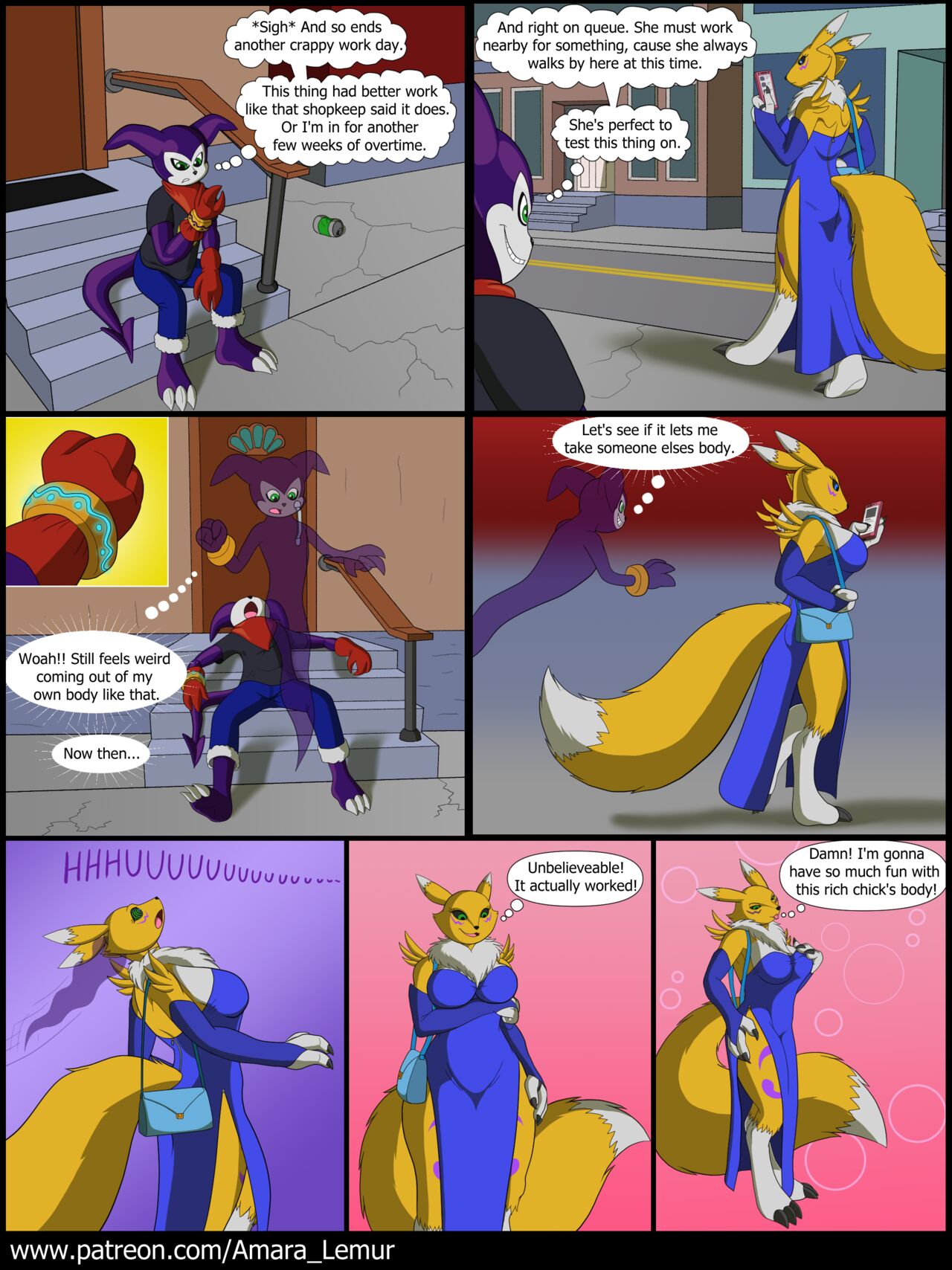 Impmon's Lucky Night page 1 full