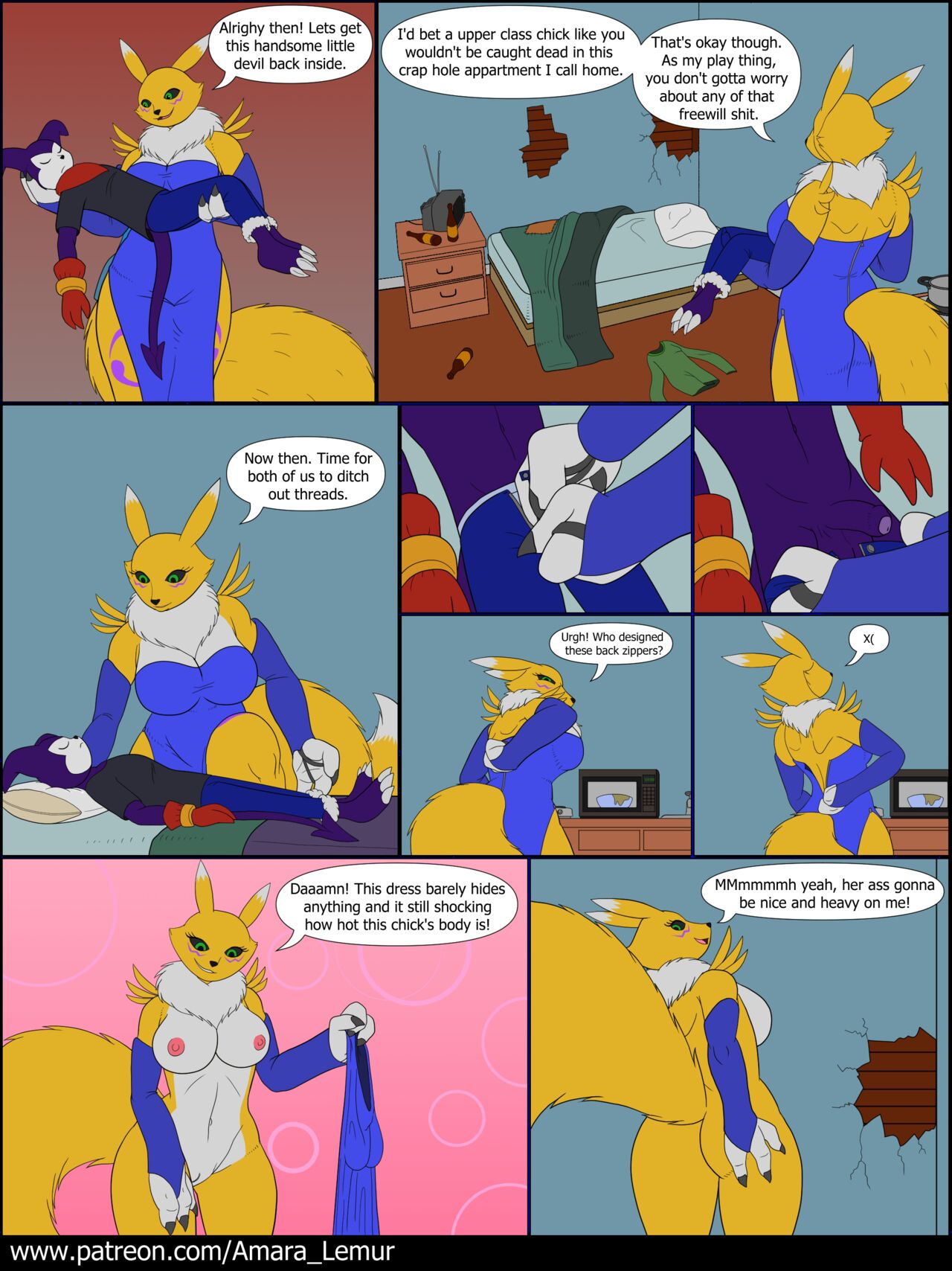 Impmon's Lucky Night page 2 full