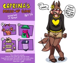 Caprina's Dress-Up Game