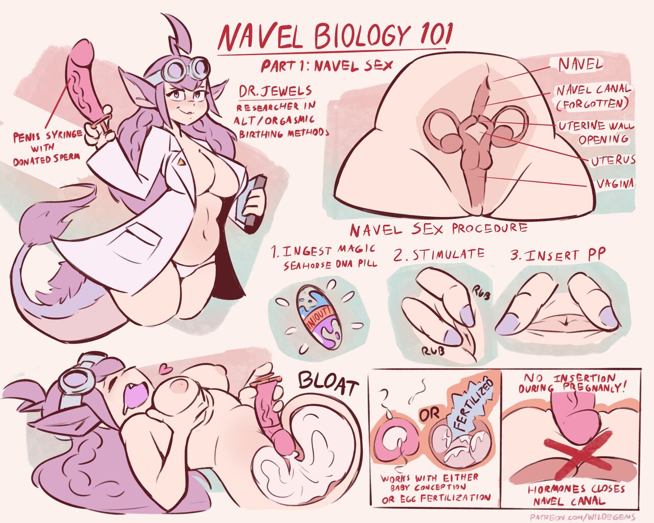 Navel Biology 101 page 1 full