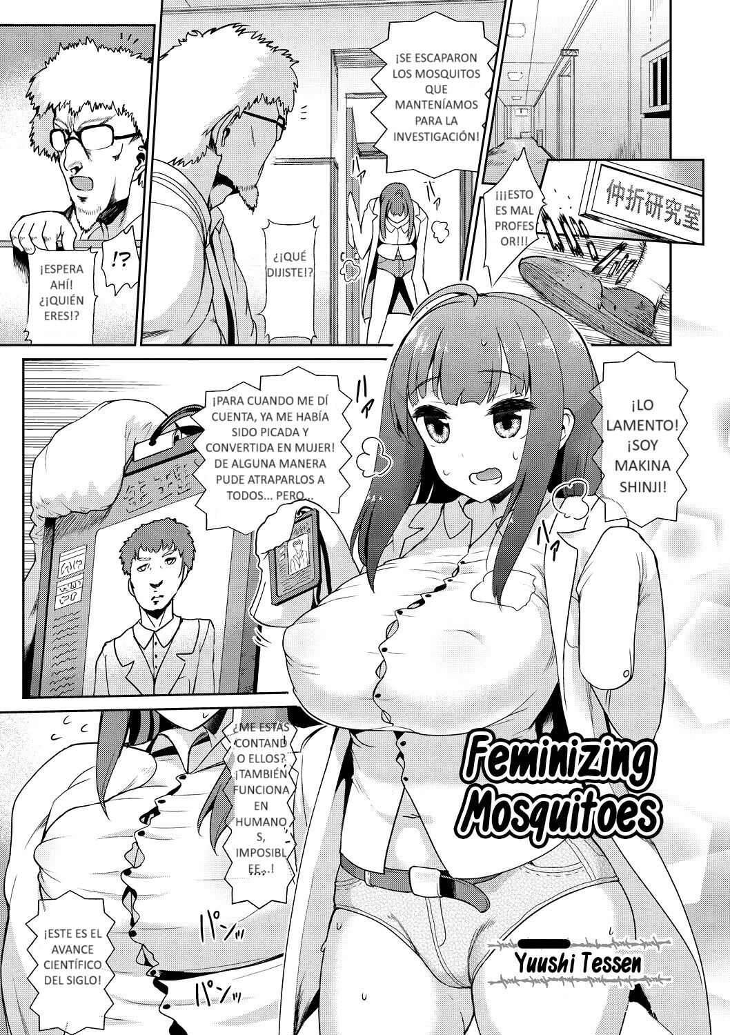 Nyotaika | Feminizing Mosquitos page 1 full
