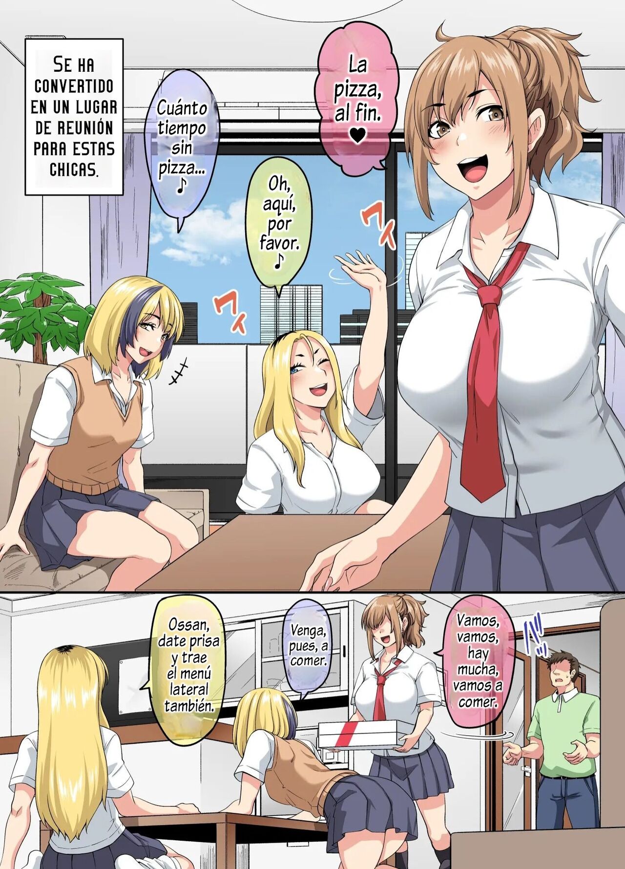 Papakatsu SeFri Gal ga Tomodachi o Tsurete kita node Kuttetara Gyaku ni Kakomare Yowasare Shiboritorare Ie o Yaribeya Atsukai sareru Hanashi page 4 full