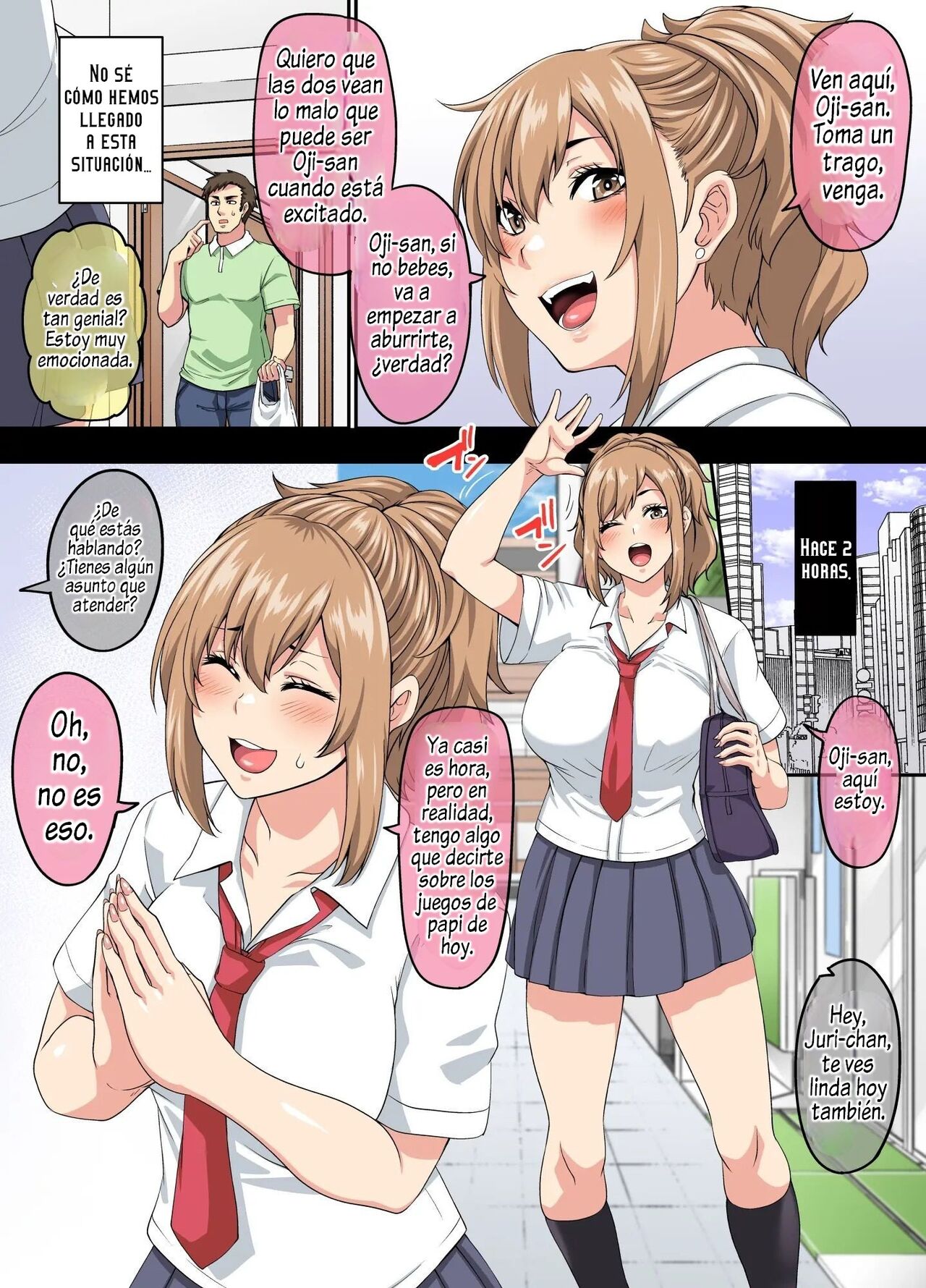 Papakatsu SeFri Gal ga Tomodachi o Tsurete kita node Kuttetara Gyaku ni Kakomare Yowasare Shiboritorare Ie o Yaribeya Atsukai sareru Hanashi page 5 full