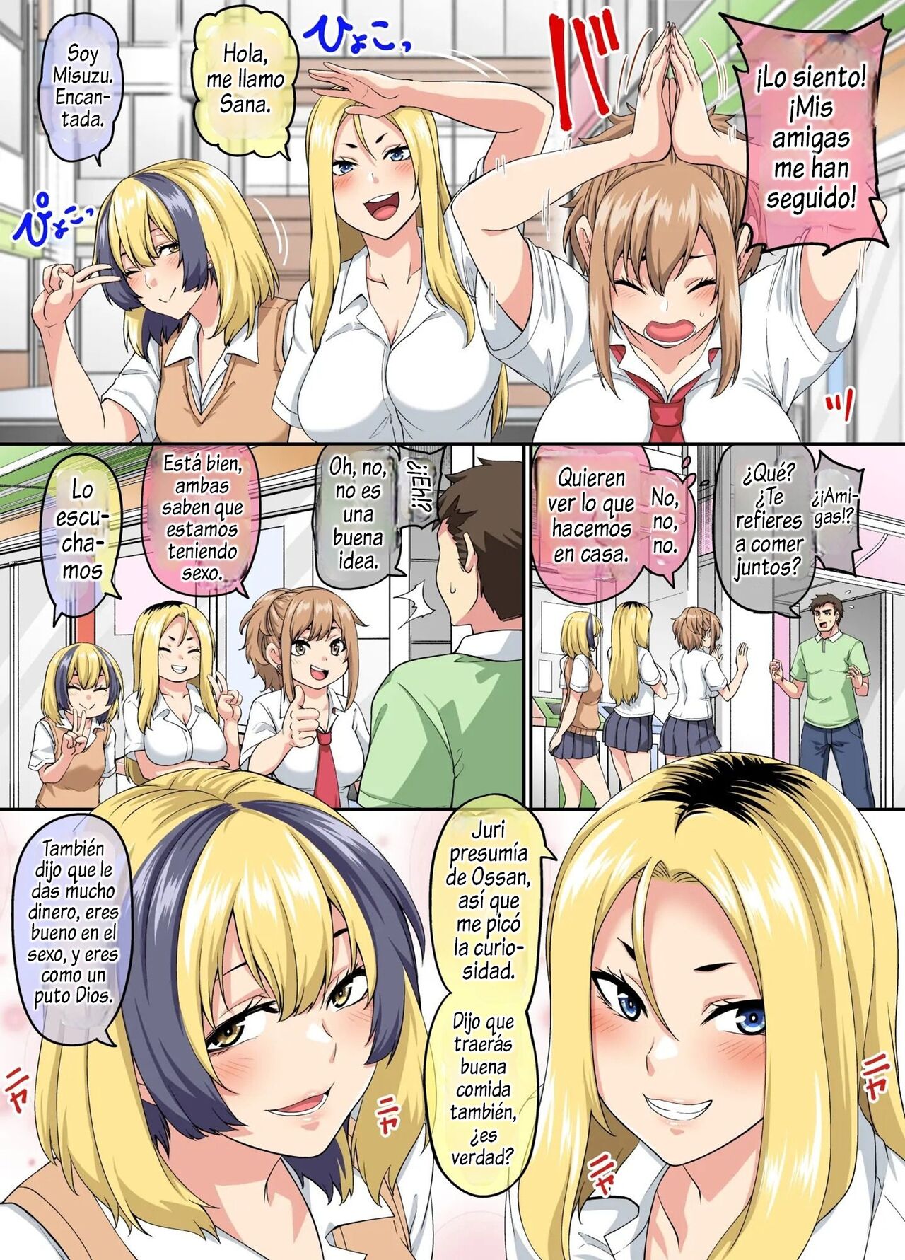 Papakatsu SeFri Gal ga Tomodachi o Tsurete kita node Kuttetara Gyaku ni Kakomare Yowasare Shiboritorare Ie o Yaribeya Atsukai sareru Hanashi page 6 full