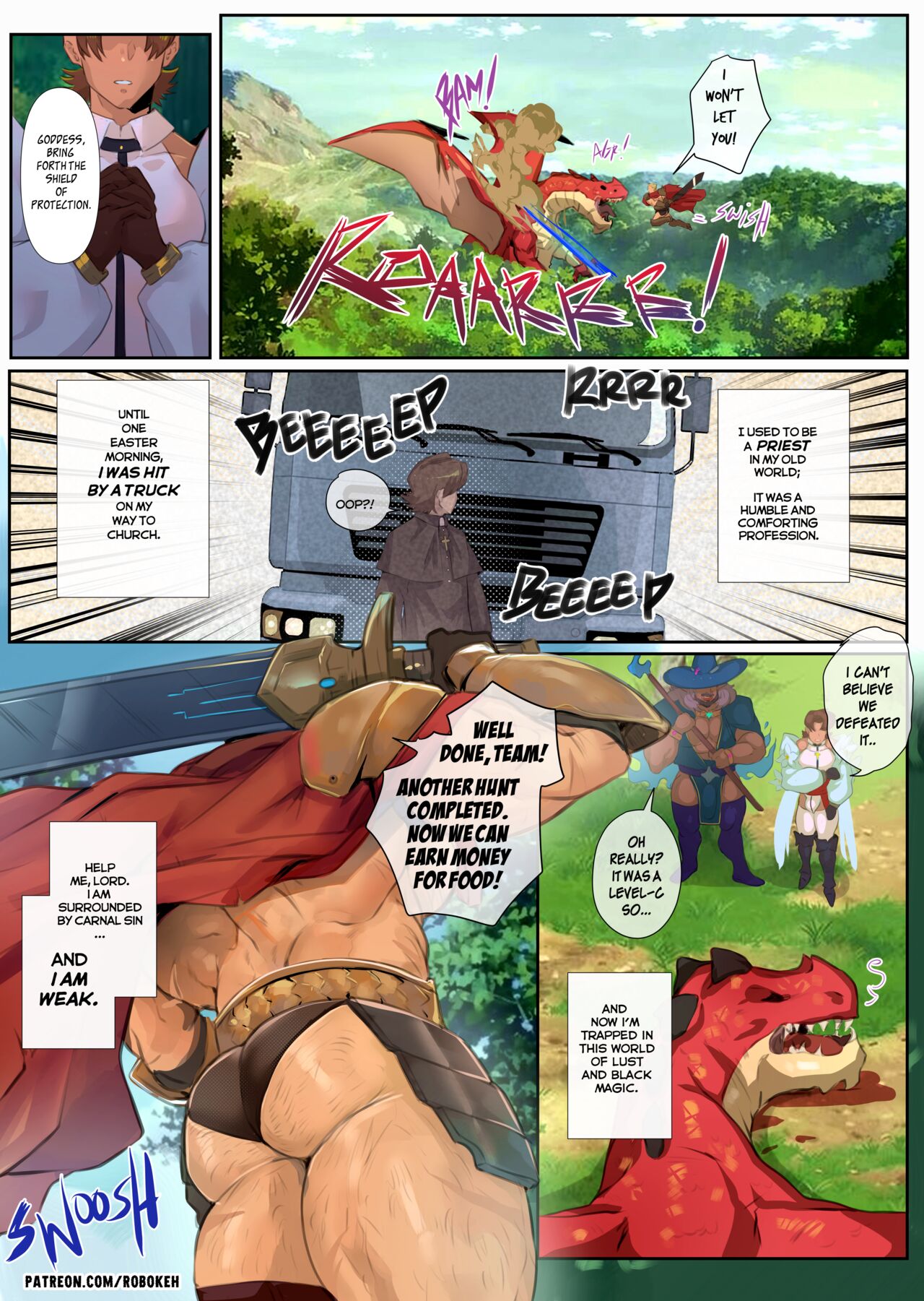 MY LIFE AS A CLERIC page 1 full