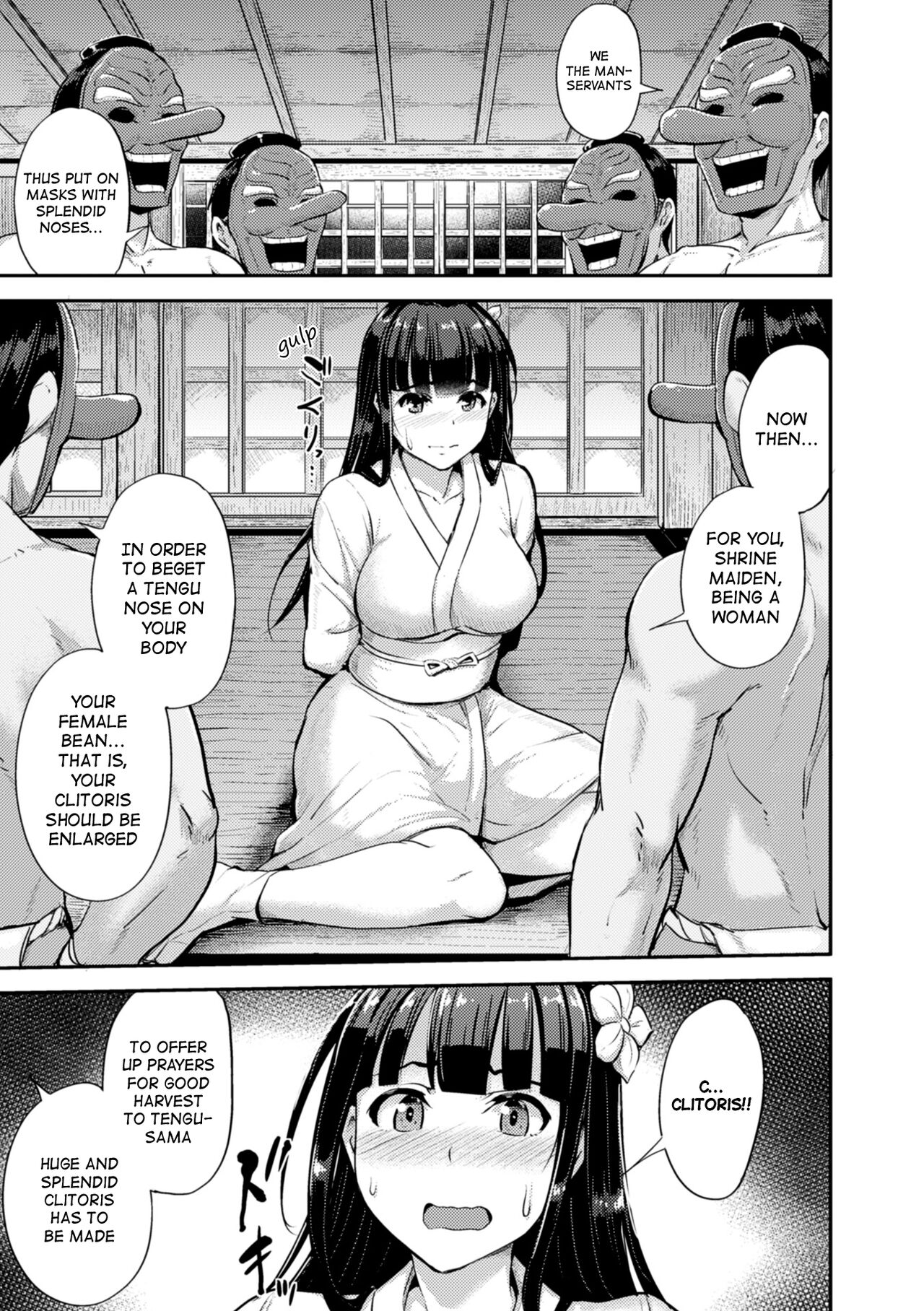 Tengusai Inkaku no Gi | Tengu Festival clitoris ceremony page 3 full